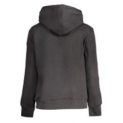 CALVIN KLEIN SWEATSHIRT WITHOUT ZIP WOMEN BLACK