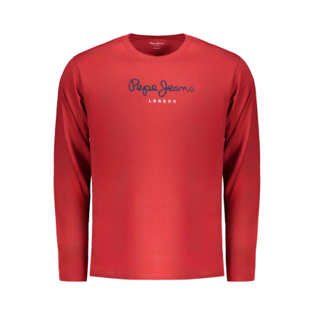 PEPE JEANS MEN&39S LONG SLEEVE T-SHIRT RED