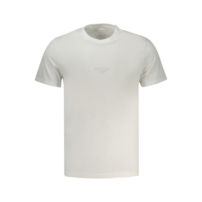 GUESS JEANS SHORT SLEEVE T-SHIRT MEN WHITE