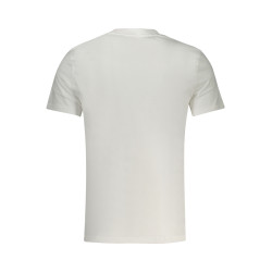 GUESS JEANS T-SHIRT MANICHE CORTE UOMO BIANCO