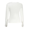 GUESS JEANS LONG SLEEVE T-SHIRT WOMEN WHITE