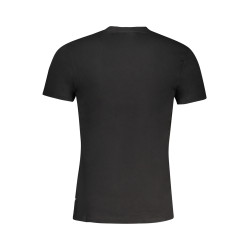 GUESS JEANS T-SHIRT MANICHE CORTE UOMO NERO