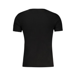 GUESS JEANS T-SHIRT MANICHE CORTE UOMO NERO