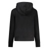 GUESS JEANS WOMEN&39S ZIP-UP SWEATSHIRT BLACK