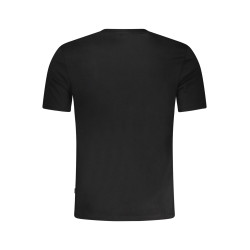 GUESS JEANS SHORT SLEEVE T-SHIRT MEN BLACK