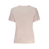 GUESS JEANS T-SHIRT MANICHE CORTE DONNA ROSA