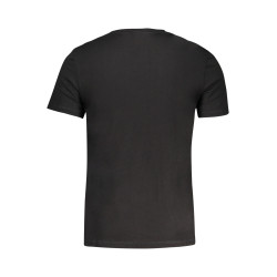 GUESS JEANS T-SHIRT MANICHE CORTE UOMO NERO