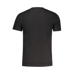 GUESS JEANS T-SHIRT MANICHE CORTE UOMO NERO