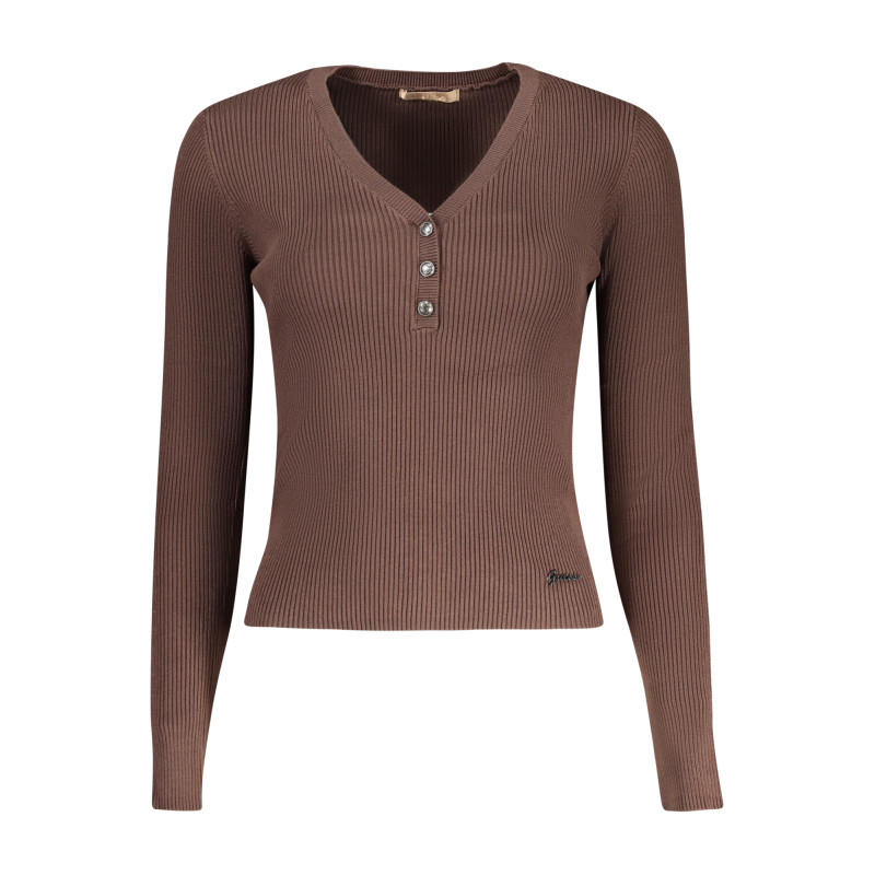 GUESS JEANS WOMEN&39S SWEATER BROWN