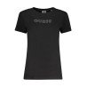 GUESS JEANS DAMEN KURZARM T-SHIRT SCHWARZ