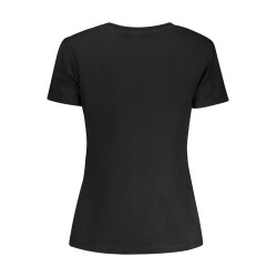 GUESS JEANS DAMEN KURZARM T-SHIRT SCHWARZ