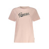 GUESS JEANS DAMEN KURZARM T-SHIRT ROSA