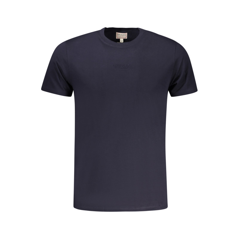 GUESS JEANS T-SHIRT MANICHE CORTE UOMO BLU