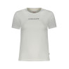 GUESS JEANS T-SHIRT MANICHE CORTE DONNA BIANCO