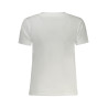 GUESS JEANS T-SHIRT MANICHE CORTE DONNA BIANCO