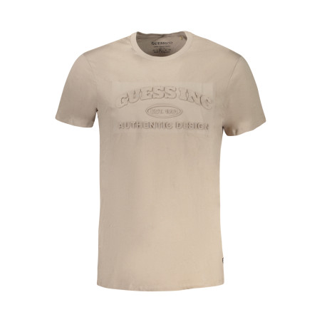 GUESS JEANS BEIGE HERREN-KURZARM-T-SHIRT