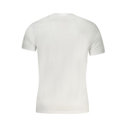 GUESS JEANS T-SHIRT MANICHE CORTE UOMO BIANCO