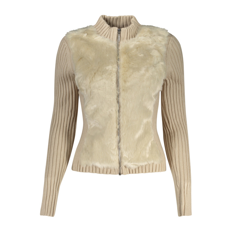 GUESS JEANS CARDIGAN WOMEN BEIGE