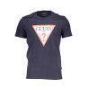 GUESS JEANS HERREN KURZARM T-SHIRT BLAU