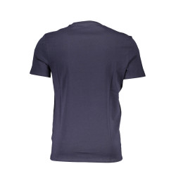 GUESS JEANS T-SHIRT MANICHE CORTE UOMO BLU