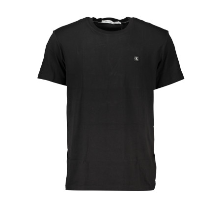 CALVIN KLEIN HERREN-KURZARM-T-SHIRT SCHWARZ