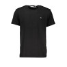 CALVIN KLEIN HERREN-KURZARM-T-SHIRT SCHWARZ