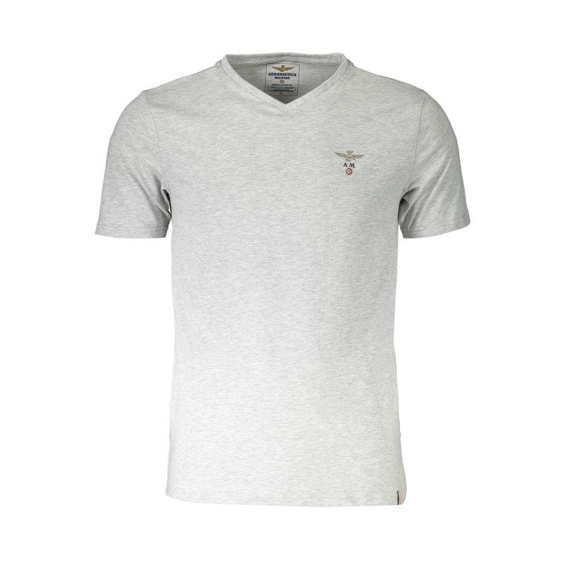 AERONAUTICA MILITARE GRAY MAN EXTERNAL T-SHIRT