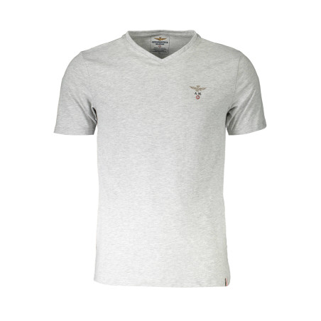 AERONAUTICA MILITARE GRAY MAN EXTERNAL T-SHIRT