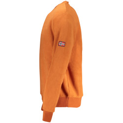 NORWAY 1963 MEN&39S BROWN ZIP-UP SWEATSHIRT