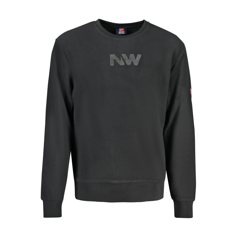 NORWAY 1963 MEN&39S BLACK ZIP-UP SWEATSHIRT