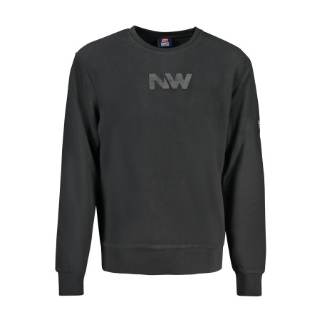 NORWAY 1963 MEN&39S BLACK ZIP-UP SWEATSHIRT