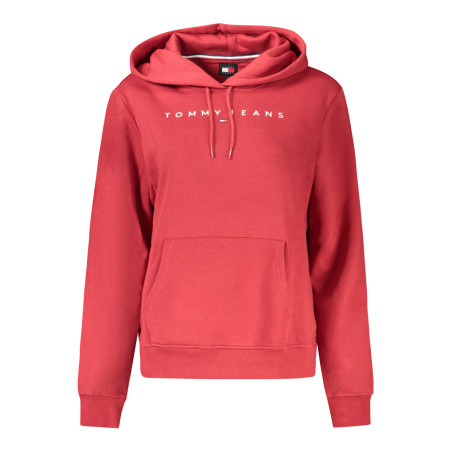 TOMMY HILFIGER WOMEN&39S RED ZIP-UP SWEATSHIRT
