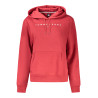 TOMMY HILFIGER ROTES SWEATSHIRT MIT REISSVERSCHLUSS FÜR DAMEN