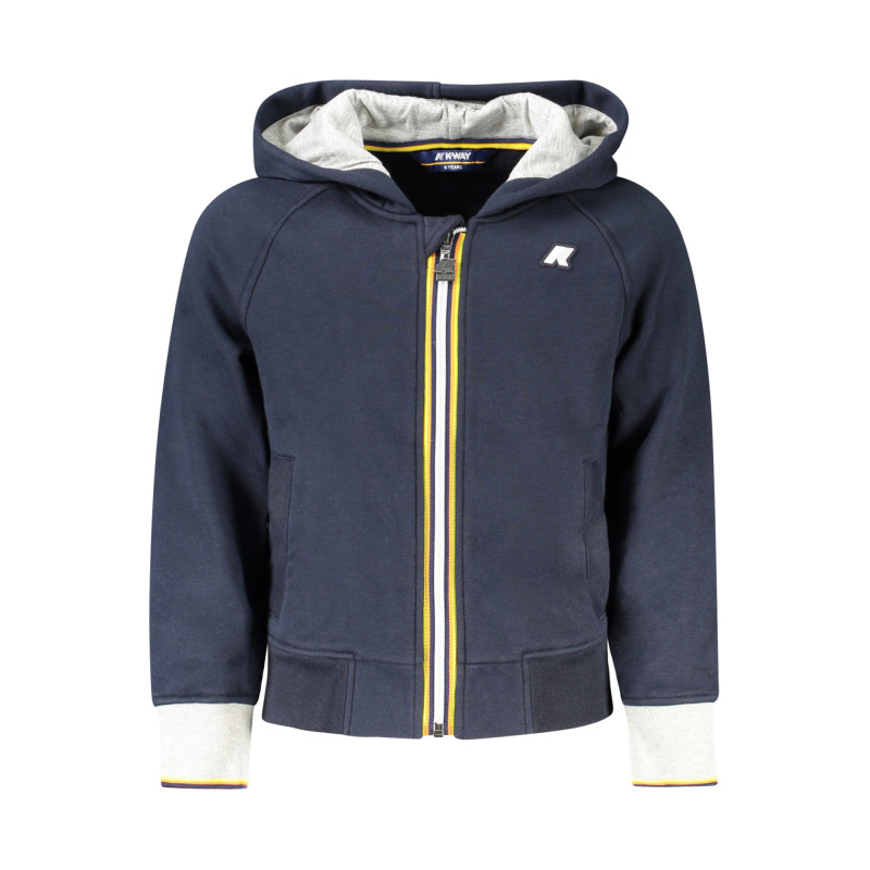 K-WAY MEN&39S ZIP-UP SWEATSHIRT BLUE
