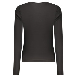 GUESS JEANS LONG SLEEVE T-SHIRT WOMEN BLACK