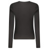 GUESS JEANS LONG SLEEVE T-SHIRT WOMEN BLACK