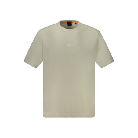 HUGO BOSS SHORT SLEEVE T-SHIRT MEN BEIGE