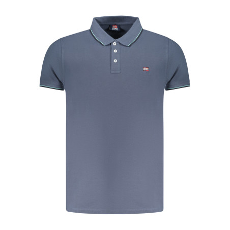 NORWAY 1963 POLO MANICHE CORTE UOMO BLU