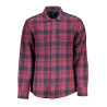GANT HERREN-LANGARMSHIRT LILA