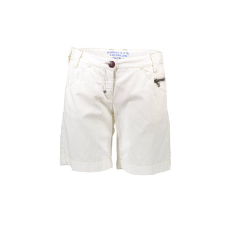 MURPHY & NYE WEISSE BERMUDA-HOSE FÜR DAMEN