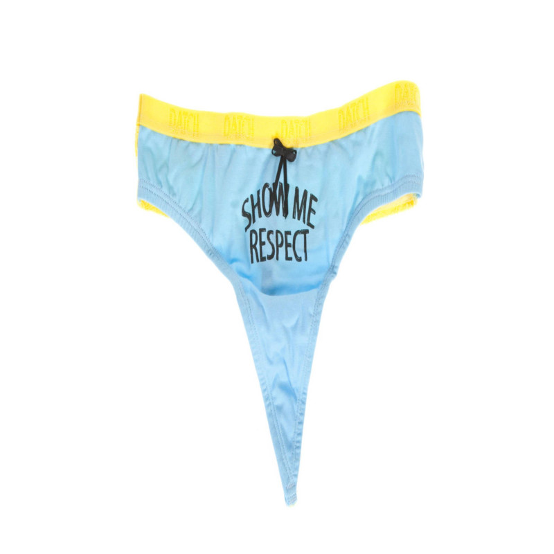 HELLBLAUER DAMEN-TANGA DATCH