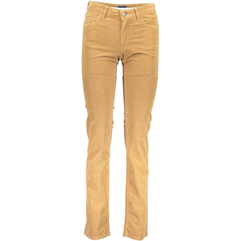 BRAUNE HOSE FÜR DAMEN VON GANT