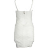 GUESS MARCIANO KURZES KLEID DAMEN WEIß
