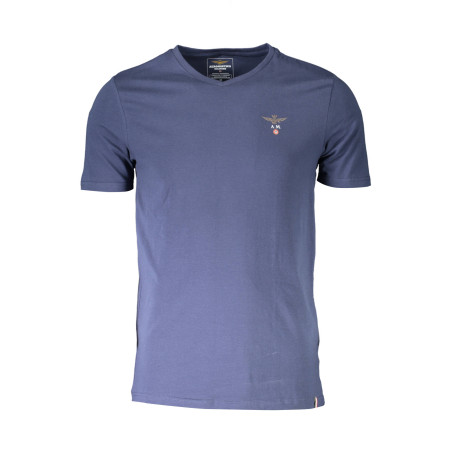 EXTERNES BLAUES T-SHIRT DER AERONAUTICA MILITARE-MÄNNER