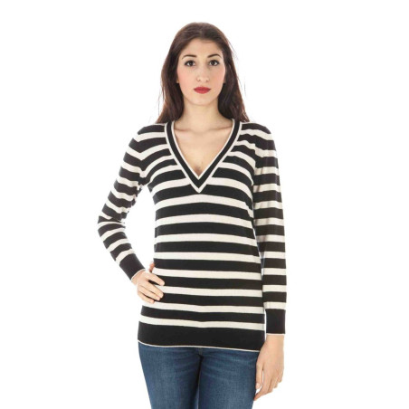 FRED PERRY SCHWARZER DAMENPULLOVER