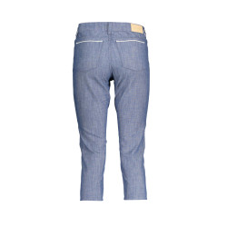 GANT BLAUE PINOCCHIETTO-HOSE FÜR DAMEN