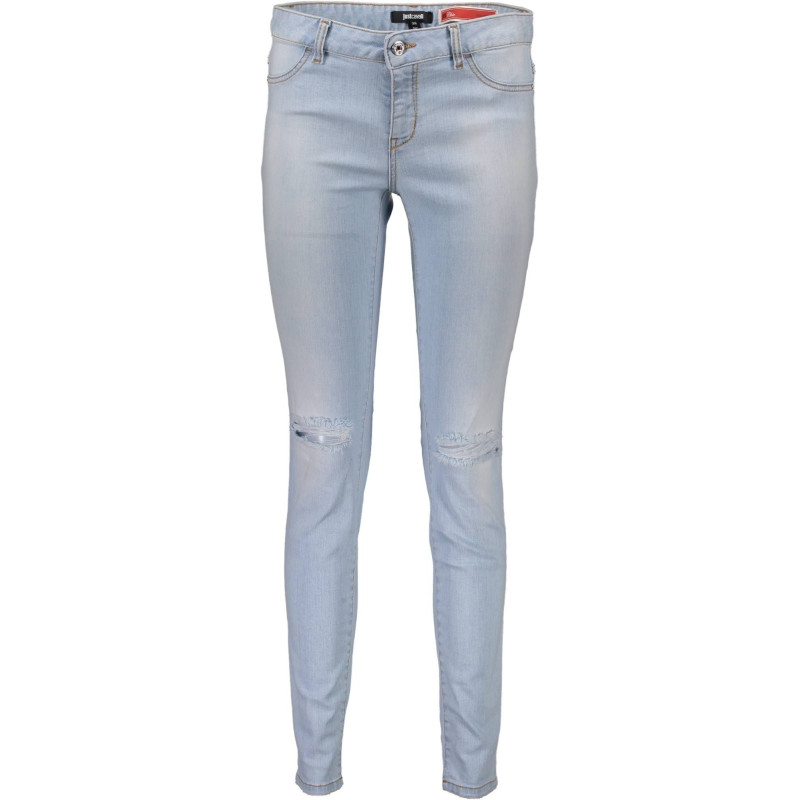 JUST CAVALLI JEANS DENIM DAMEN HELLBLAU