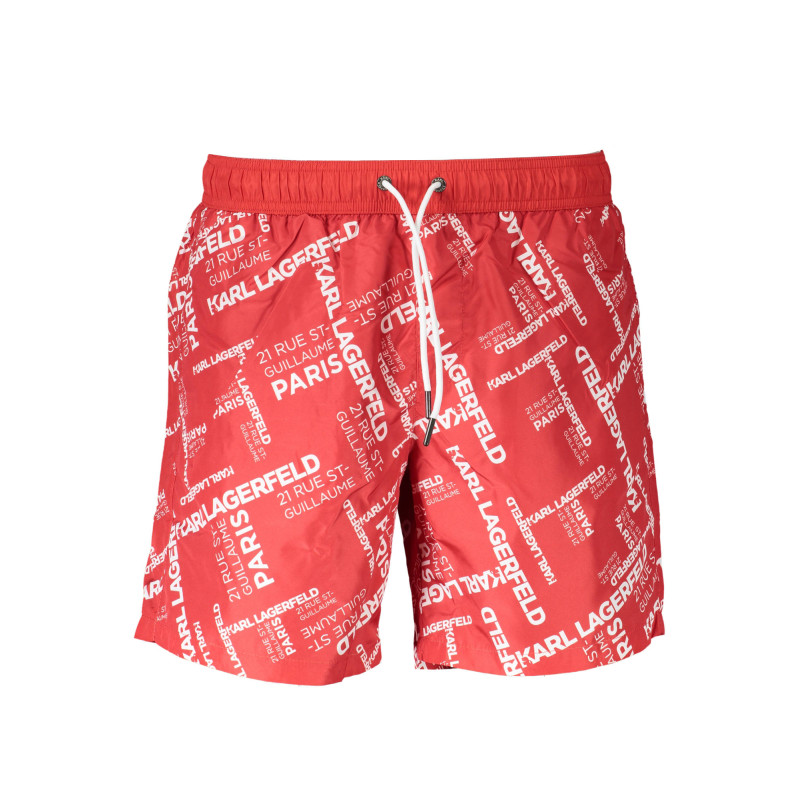 KARL LAGERFELD BEACHWEAR KOSTÜMTEILE UNTER HERREN ROT