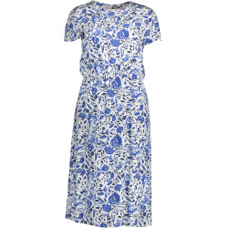 GANT LANGES KLEID DAMEN WEISS