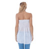 WEISSES BLUSHARD-TOP FÜR DAMEN
